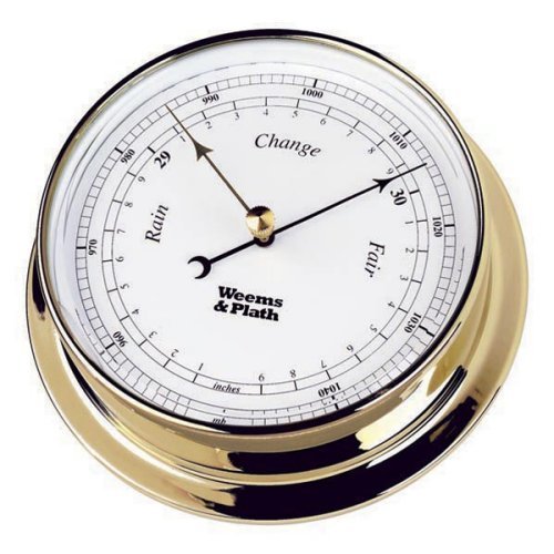 Weems & Plath Endurance Collection 125 Barometer (Chrome)