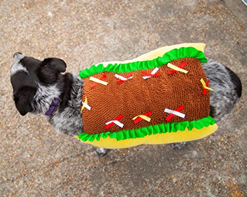 Disfraz taco para perro grande Halloween Navidad miniatura 6