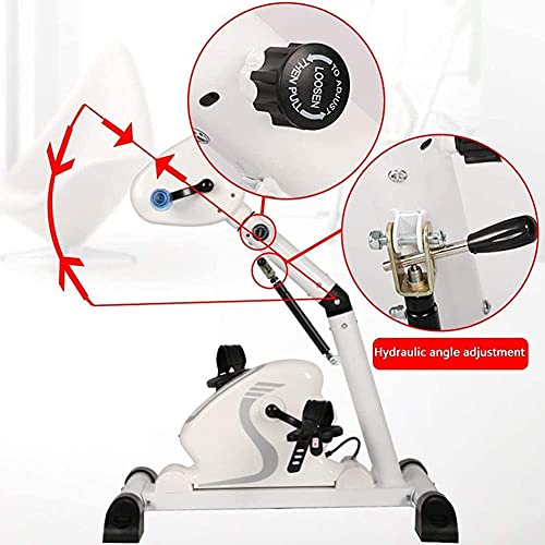 Image of Folding Electric Pedal Exerciser Bike Rehabilitation Maine for Hand, Arm, Knee & Leg Exercise Peddling Maine with LCD Display Adjustable