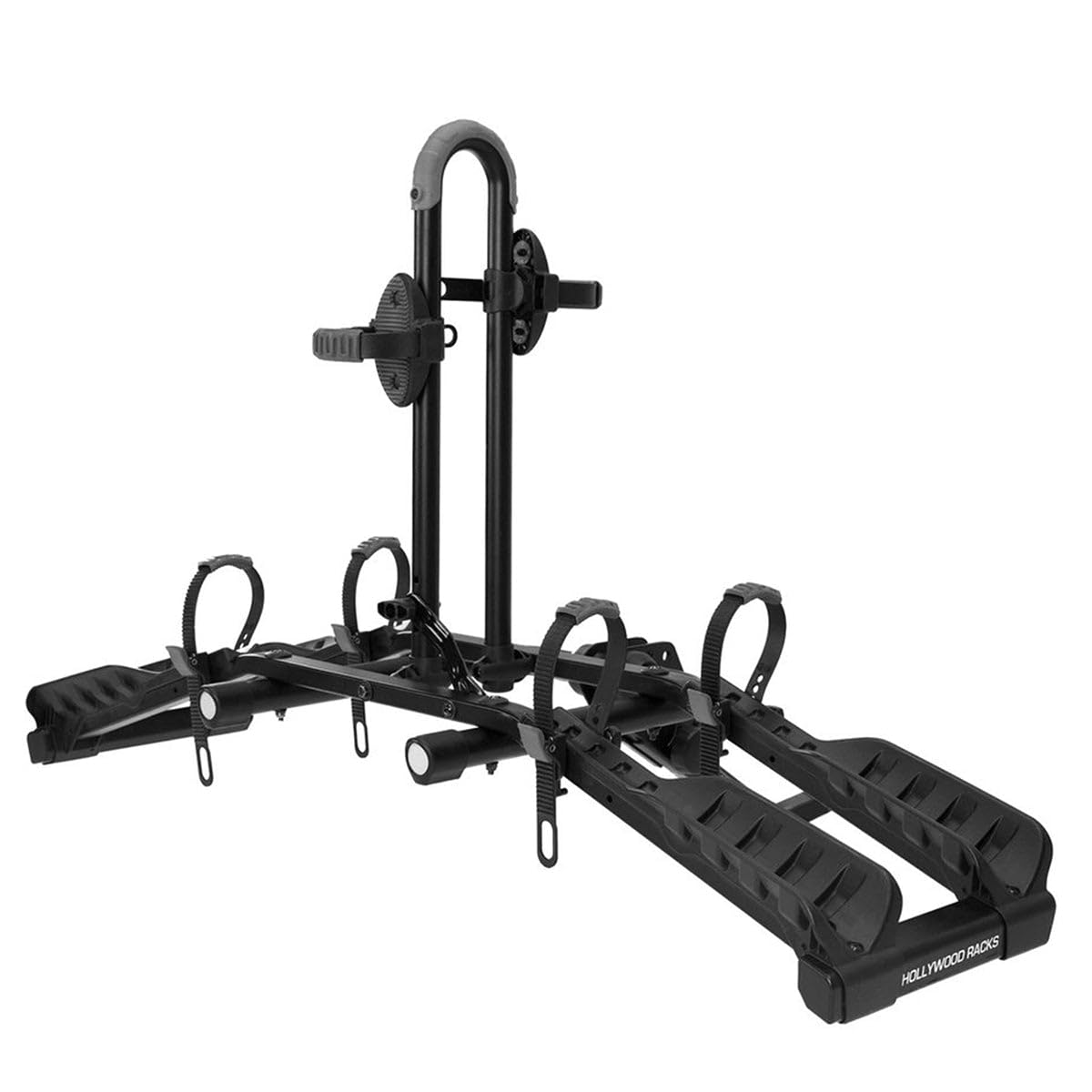 Hollywood Racks Destination 2 Hitch Bike Rack, Transports 2 Bikes up to 35 lbs Each - Lightweight Platform Style Bike Carrier for Car, SUV, or Truck - Secure, Foldable Bicycle Car Racks