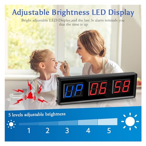 Cronómetro Digital LED para Entrenamiento Deportivo miniatura 3