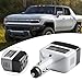 AugustknowU 12v/ 24v To 220V DC To AC Car Power Converter Adapter Inverter USB Outlet Charger For Power Converting In A Car RV Or Boat GPS