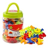 Magnetic Letters Numbers Alphabet ABC 123 Fridge Magnets Plastic Educational Toy Set Preschool Learn