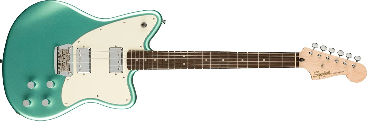 【美品】SQUIER Paranormal Toronado Parchment Squier Paranormal Toronado - Mystic Seafoam with Parchment