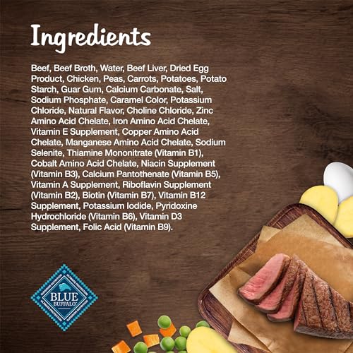 Blue Buffalo Blue's Stew Beef Grain-Free Wet Dog Food, 12.5 oz, 12 ct - image 5