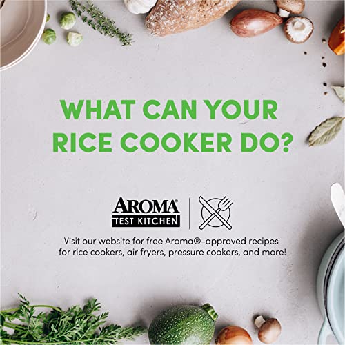Aroma Housewares Arc-5200Sb 2O2O Model Rice & Grain Cooker, Sauté, Slow Cook, Steam, Stew, Oatmeal, Risotto, Soup, 20 Cup 10 Cup Uncooked, Stainless Steel #TOP6