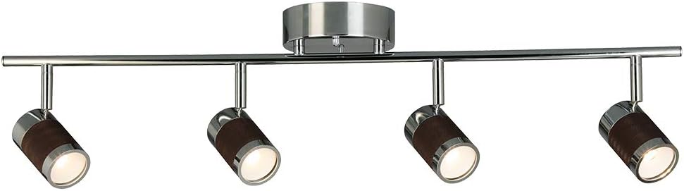 Flash Sale Buy 1 get 1 EGLO 204015A Brews Semi-Flush Mount LED, Chrome