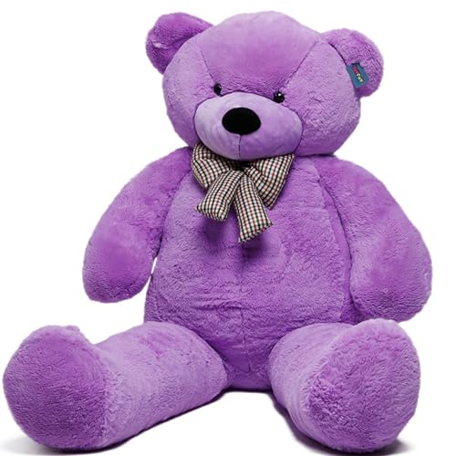 Image of Giant Purple Teddy Bear 7 Feet | Big Size Soft Toy for Girls, Cute Hugging Teddy, Valentine Gift, Birthday Gift, Plush Toy for Girlfriend & Kids