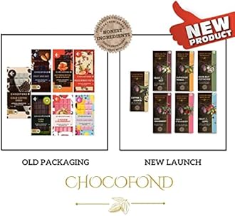 Assorted Chocolate Bars - Pack of 7 Different Flavours