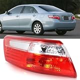 Silscvtt Driver Side Tail Light Assembly Replacement for 2007 2008 2009 Toyota Camry Left Rear Brake Tail Lamp 8156133460 TO2818131