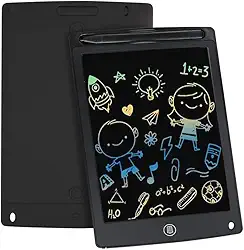 Lousa Mágica Infantil Digital Tablet Escrita Colorida Para Desenho Criança LCD 10' Cores Variadas