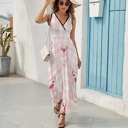 Robe sans manches à volants col en V Multi1 en taille XL - 7