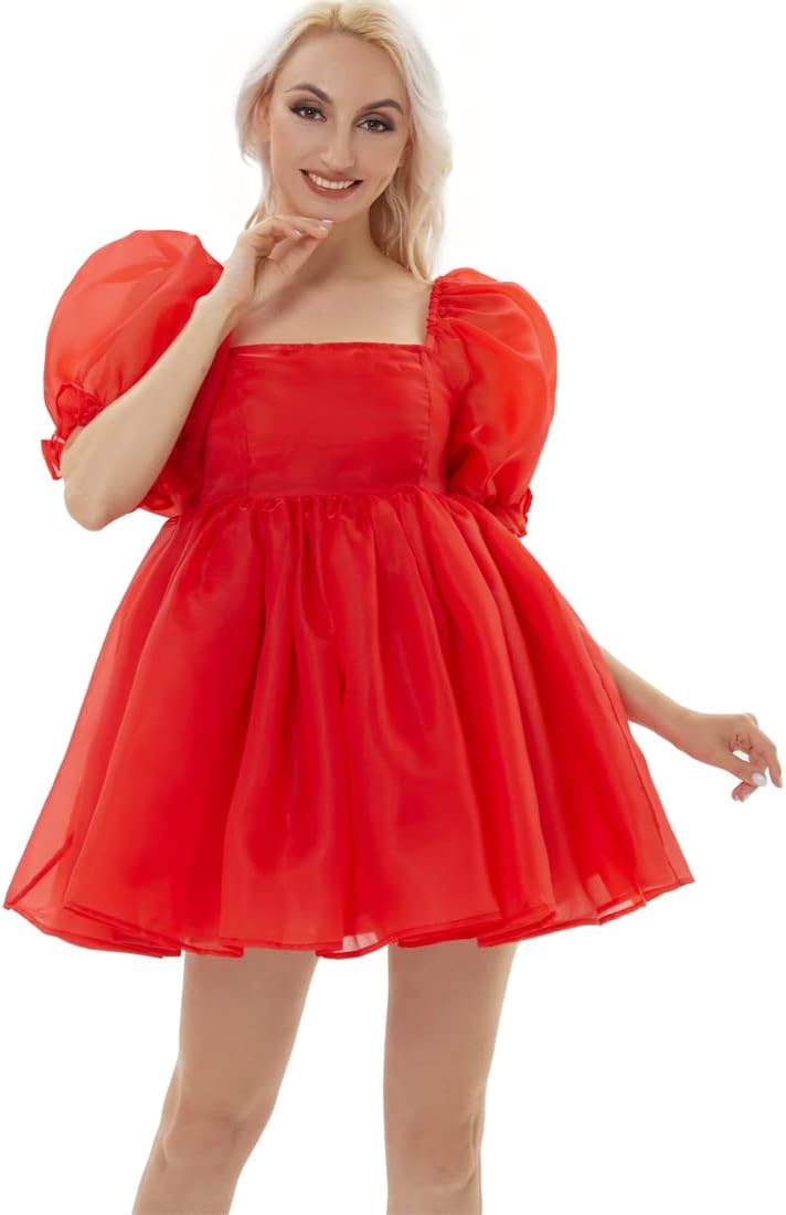 Puff Sleeve Dress for Women Vintage Graduation Party Togo | Ubuy Puff Sleeve Dress for Women Vintage Graduation Party Togo | Ubuy