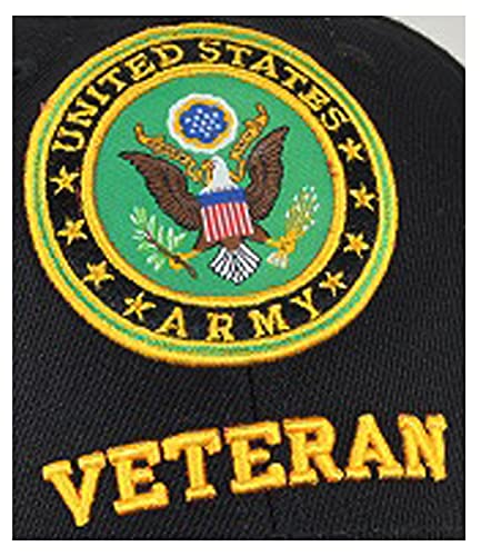 Gorra de béisbol bordada U.S. Army Veteran para hombre miniatura 3