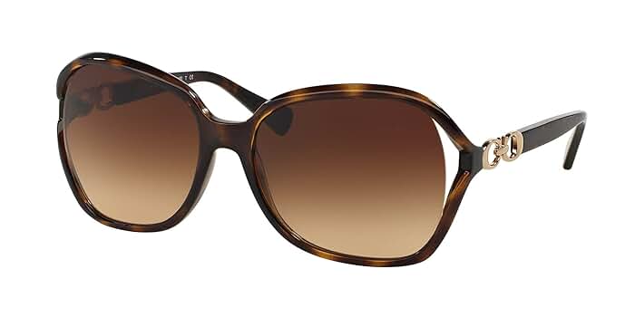 【美品】COACH サングラス HC8145 ロゴ入り　ケース付き 楽天市場】コーチ サングラス HC8145 L948 ブラウン系