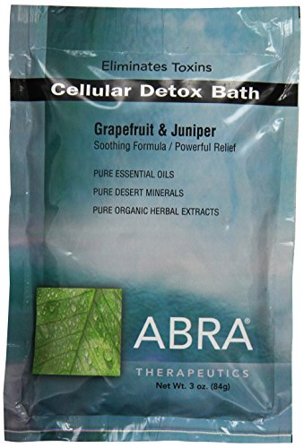 Cellular Detox Bath Counter Display 3 Oz Pkt - Abra Therapeutics #TOP29