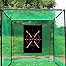 RNXRZANK Golf Target Cloth Hitting Net Hanging Circle Backstop Driving Range Portable Black for Practice Outdoor Garden Golfing Yard