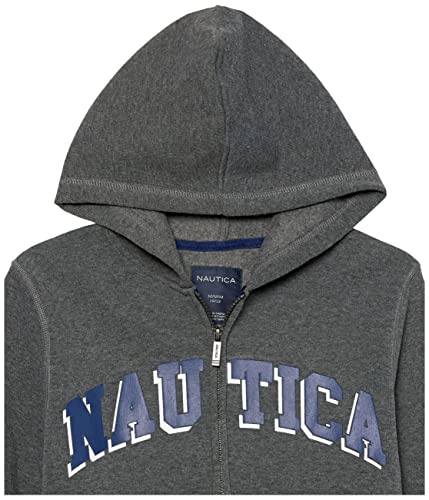 Nautica Boys' Long Sleeve Fleece Full Zip Hoody3
