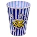 Gerimport - Cubo de palomitas de plástico 18 x 15 cm. Bol, recipiente, tarro, estilo vintage (Color surtido)