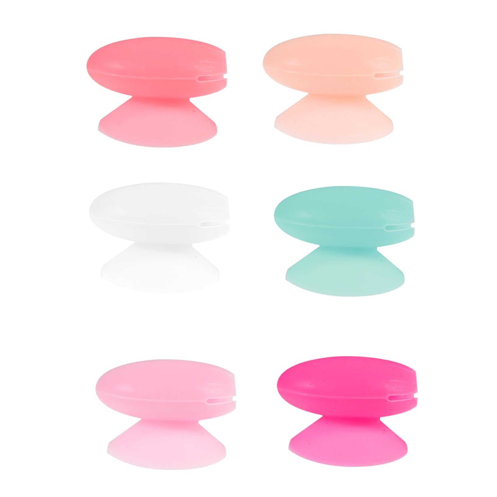 IWOWHERO Silicone Brush Cover Set Lip Brushes Cover Lip Mask Brush Cover Makeup Brush Sleeve Brush Head Cover
