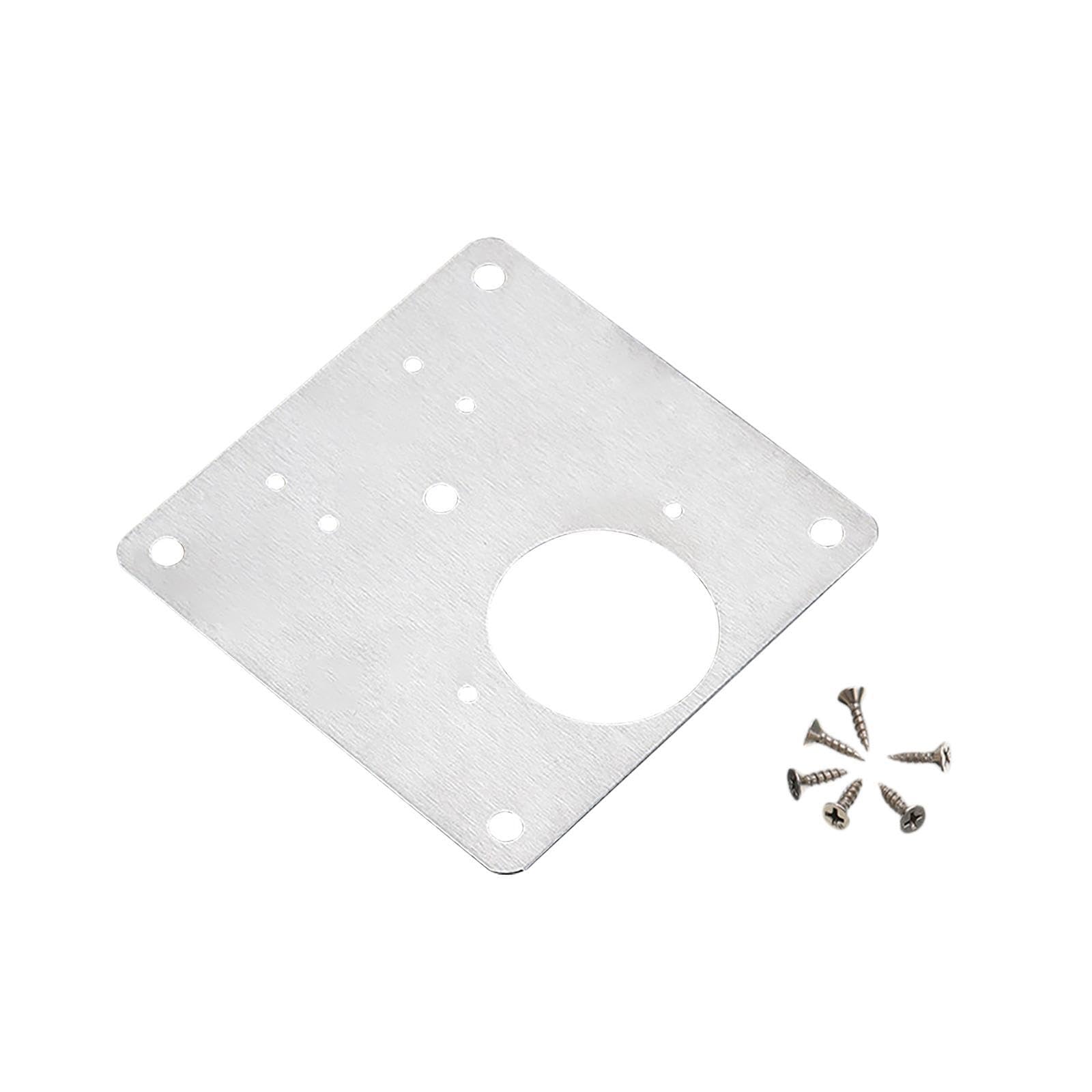 QUILSTM Hinge Repair Plate Cabinet Furniture Hinges Door Hinges Cupboard Versatile Easy to Install Rust Proof Solution Cabinet Hinge Repair Plate Door
