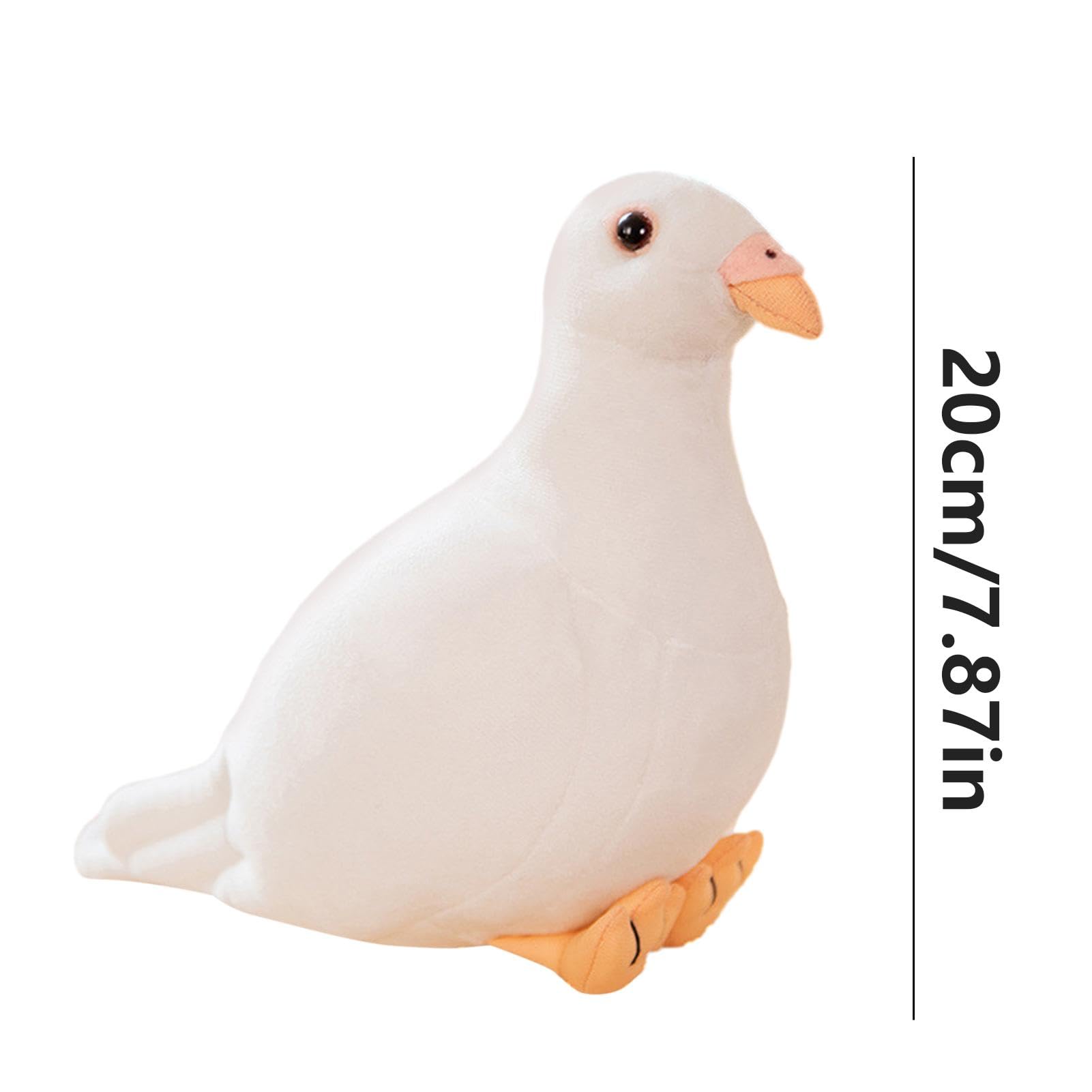 Amazon.co.jp: Zankie 鳩のぬいぐるみ,鳩のぬいぐるみピジョン ソフト