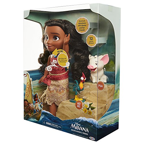 Moana Disney's Singing Adventure Doll And Friends Doll Playset #TOP2
