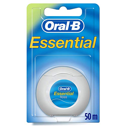 Oral-B Hilo dental, 1.0 unidades, menta, revestimiento de cera, resistente a las trituraciones, para adultos