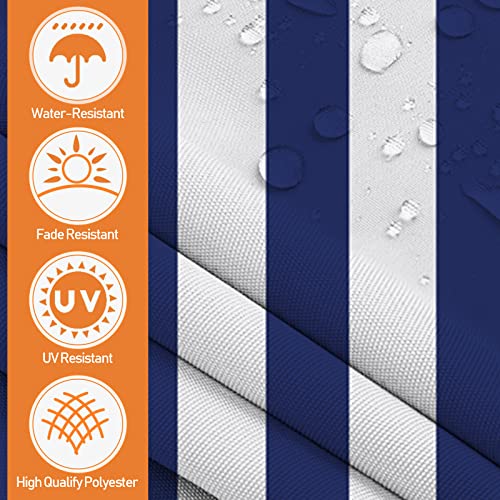 Jopassy klemmmarkise Balkon,Handkurbel klemmarkisse,ohne Bohren markise Balkon,UV-beständig und wasserdicht für Terrasse Balkon – Bild 7