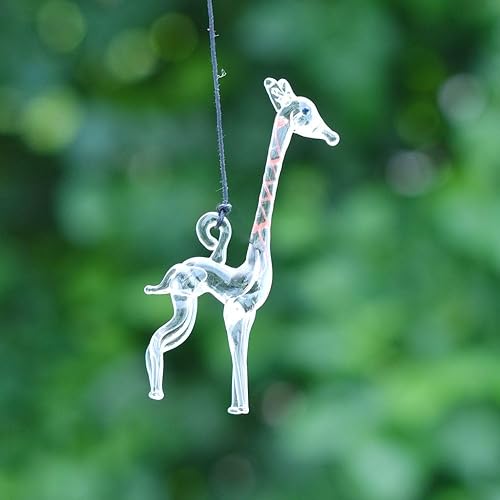 Miniatura 5 de Adorno de Navidad de animales de 9 piezas, juego de adornos de Navidad de pájaros, decoraciones de Navidad de animales, adornos de árbol de Navidad