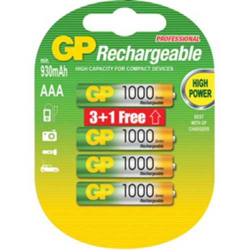 NI-MH - Batterie AAA 1,2 V 1000 mAh