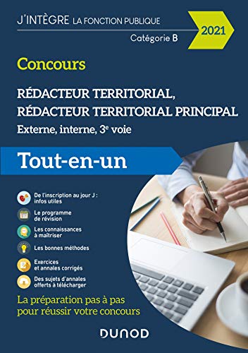 Télécharger Concours Rédacteur territorial - 2021 - Externe, interne et 3e voie - Tout en un: Externe, interne PDF