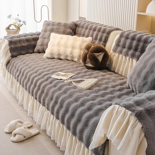 XJ[gwt̂ʂ݃\t@Jo[AN[F̒g~ߕt 2lpE3lpE4lpR[i[L\t@pXbvJo[A􂦂veN^[ Dark-Gray 90x280cm/36x110in