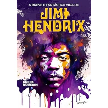 Capa do livro A breve e fantástica vida de Jimi Hendrix