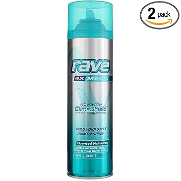 Rave Hs 4x Mega Unscnted Size 11z Rave Hs 4x Mega Unscnted Areo 11z