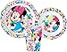 Set di stoviglie per bambini con piatto, ciotola per cereali e tazza (Minnie)