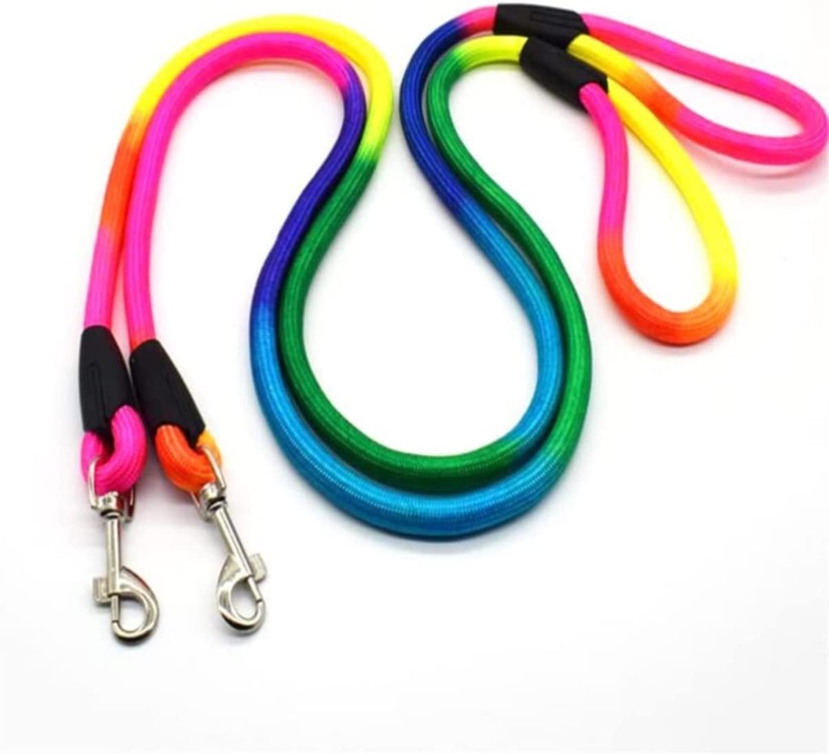 Smycz dla Psa Oddychające Smycz dla psa Walking Training Leash Psy Uprząż Obroża Pas Lina Bez ciągnięcia Ucieczka Dowód zwierząt Miękkie Regulowana(1.0cm*1.2m)
