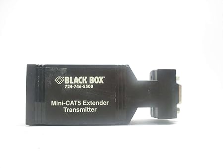 Black Box Corp Black Box Mini CAT5 Extender - 1 x 1 - UXGA VGA - 500ft AC504A