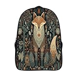 kaiyun FBuey, Bohemian Bolsa Unisex, Mochila Escolar Para Adolescentes Ultraligero 16 inch