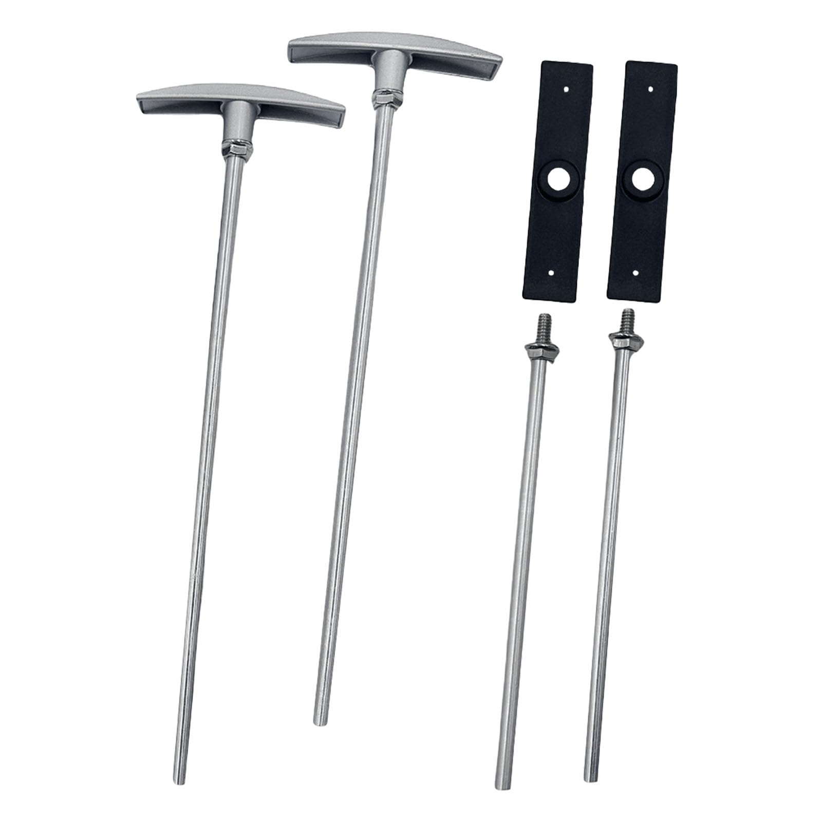 Valvola Di Scarico Per Camper - Con Manico In Plastica E Tubo Flessibile, Per Drenaggio Acque Reflue - Foto 2