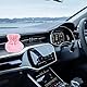 Puppen Have A Seat, Niedlicher Plüschsitz für Autolüftung, Pinker Original Sitz, Perfekt für Sammler und Autodekoration, Einzigartiges Design für Puppen und Plüschtiere