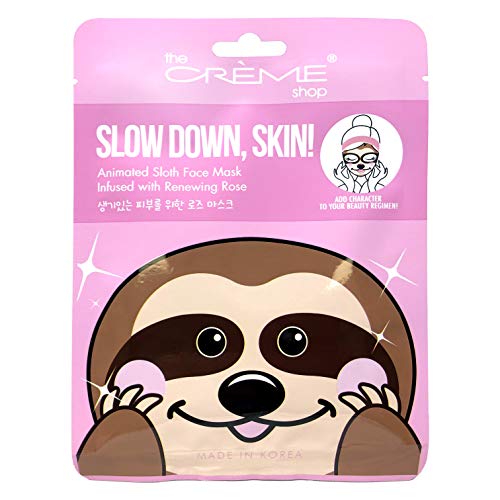 The Creme Shop. Mascarilla facial de cosmética con motivos de gatito. Be Clear, Skin! Gatito Mascarilla contra el acné con extracto de hamamelis. Cruelty free.