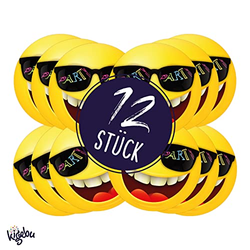 12 cartes d'invitation pour anniversaire et fête, les cartes Smiley sont les invitations parfaites pour les filles et… - Image 6