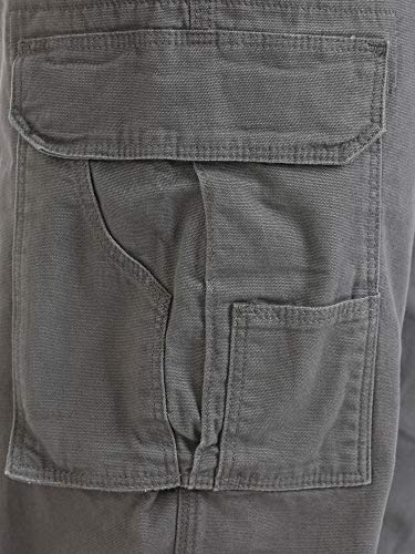 Wrangler Riggs Workwear Men's Advanced Comfort Lightweight Ranger Pant, charcoal, 38x32