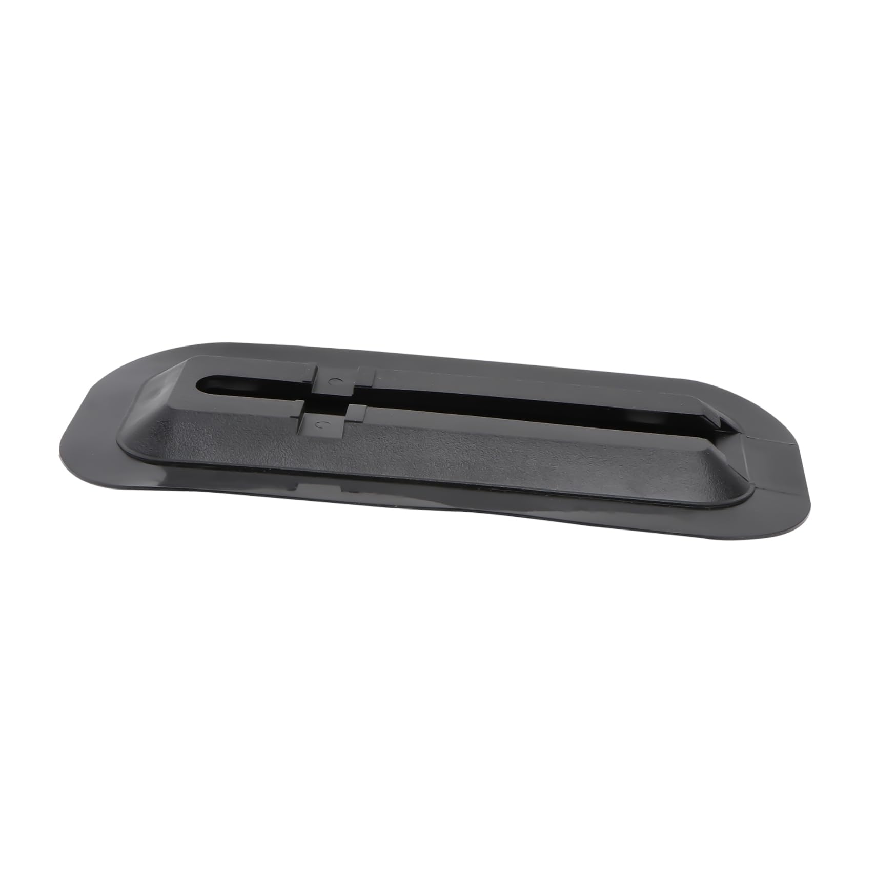 Toyvian Surfboard Tail Rudder Splitter Durable Snap Type Base Outdoor Surfing Accessory for Inflatable Surfboards Enhances Stability Direction Black