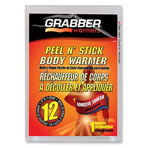 Grabber Peel N' Stick Body Warmers 12 + Hours Adhesive Warmers, Size: 5