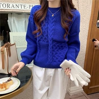 Amazon | [リーフラワー] ニットセーター レディース ニット