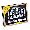 Knock Knock Why Youre the Best Teacher Ever Fill in the Love Book Fill in the Blank Gift Journal 45 x 325 inches