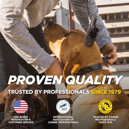 Image of Dogtra 200iQ Professional Remote Training E Collar - 1 /2 Mile, 100 Precision Levels, IPX9K Waterproof, Tone & Vibration - Seamless No-Look Control Off-Leash Confidence for Dogs 10lb+