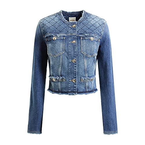 Giacca Jeans donna Guess Layla quilted jacket ES23GU53 W3RN28D4H77 M